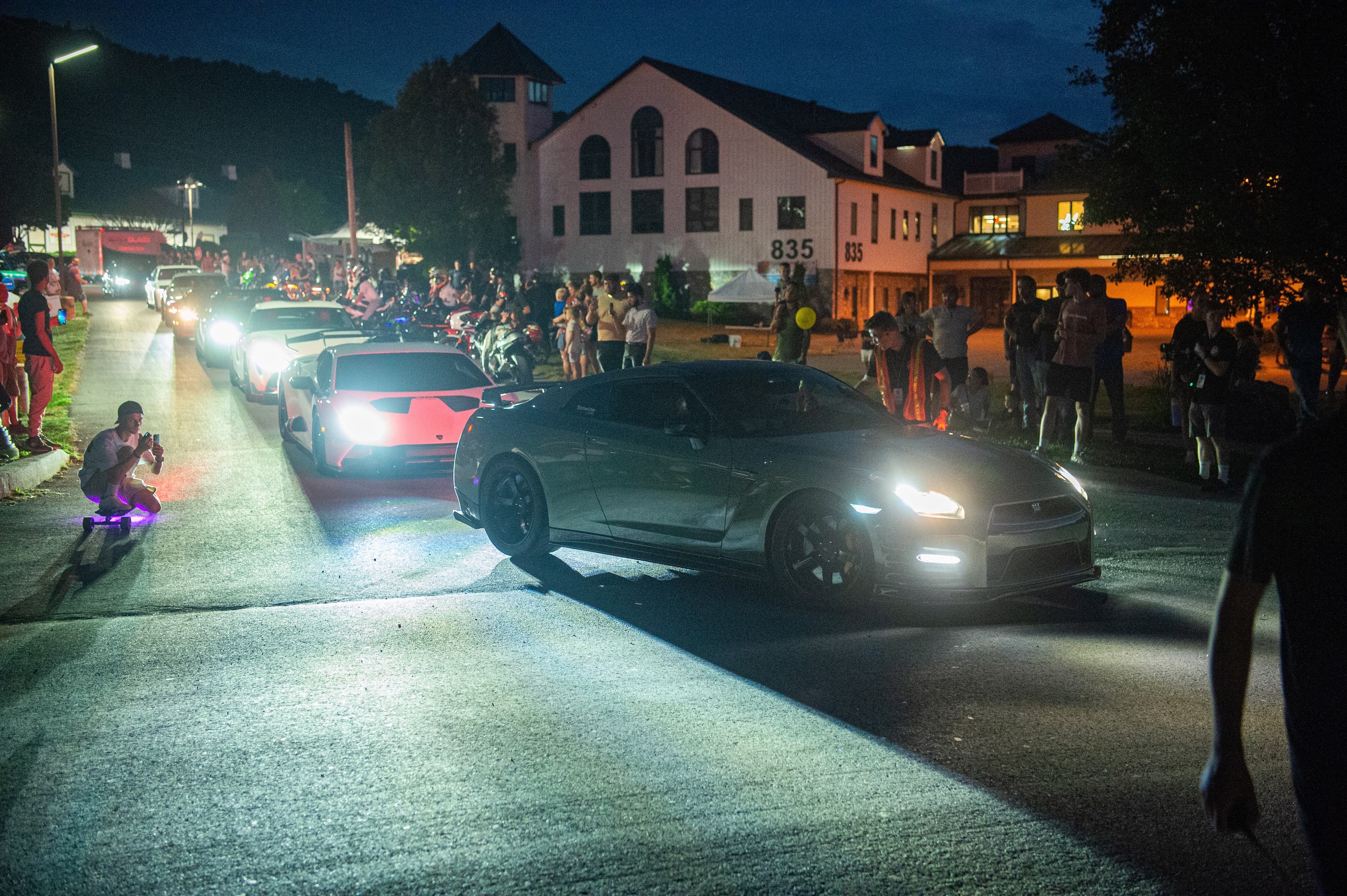 Freedom Supercars at Sunset at Freedom Life Church, Gap PA