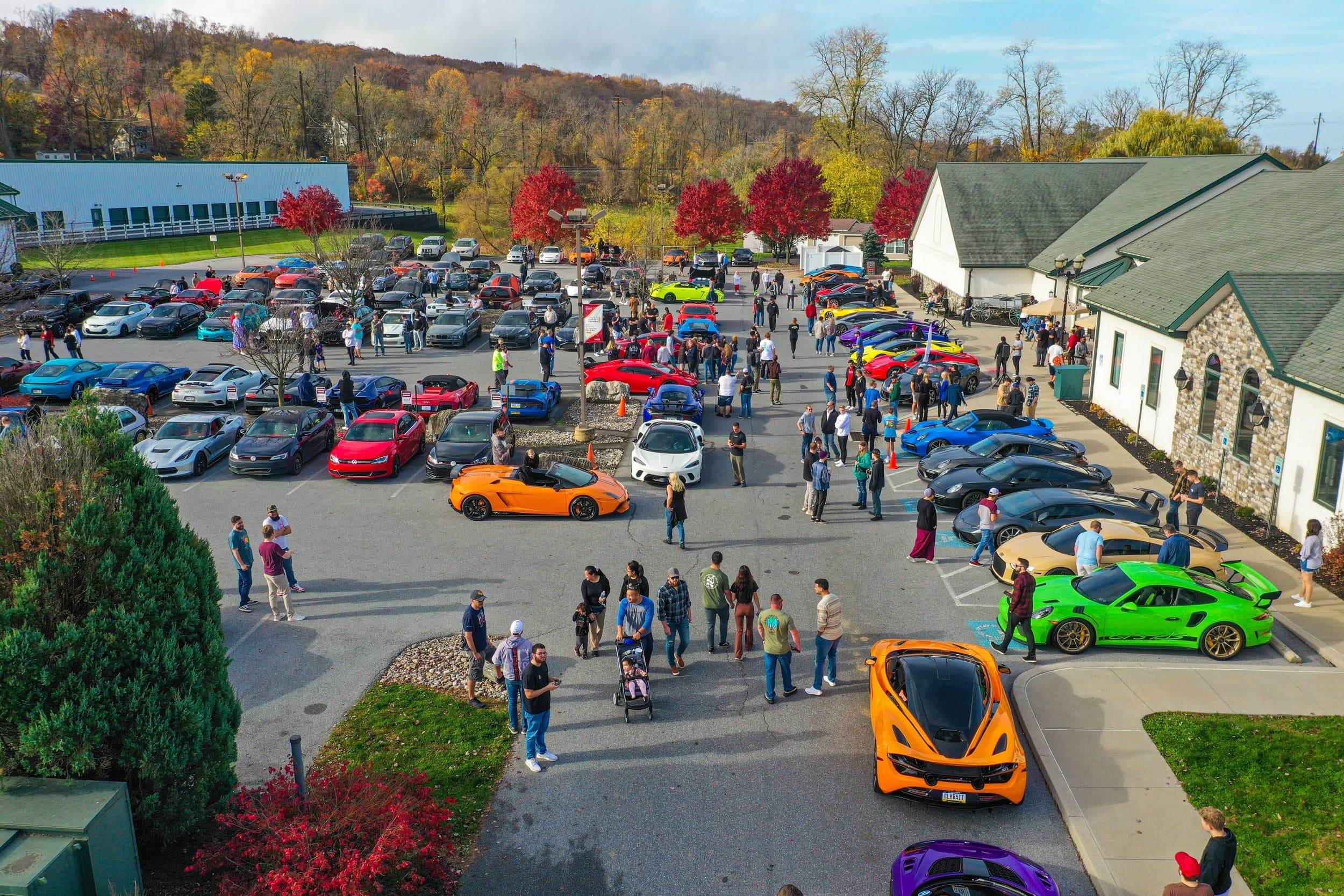 Cars and Coffee at Classic Auto Mall, Morgantown PA
